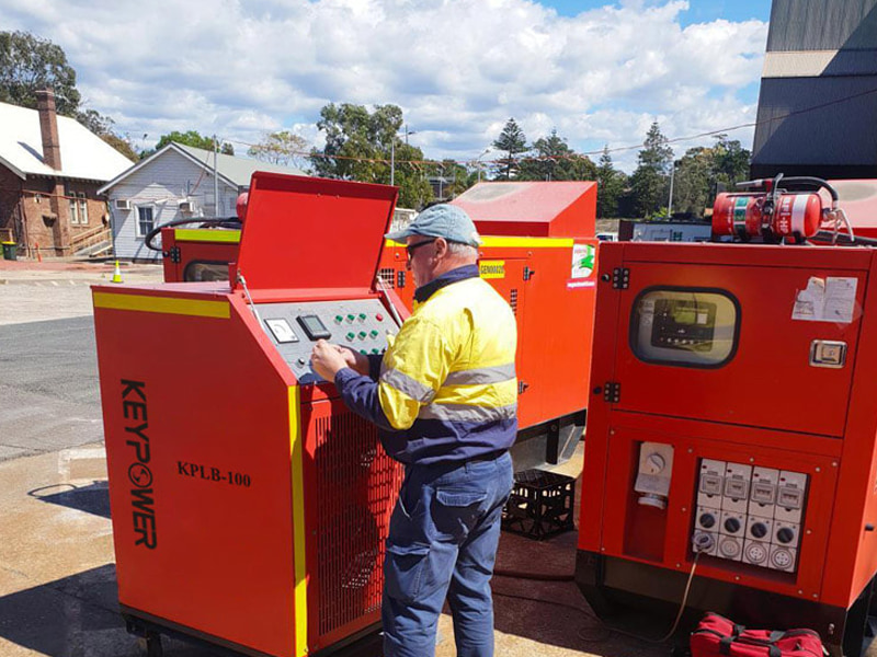 Generadores de alquiler de pruebas de carga de 10kw-100kw