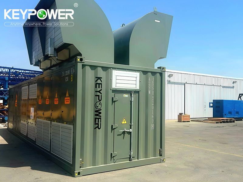 Banco de carga 13.8kV-2500kW-1875kVAR en Arabia Saudita