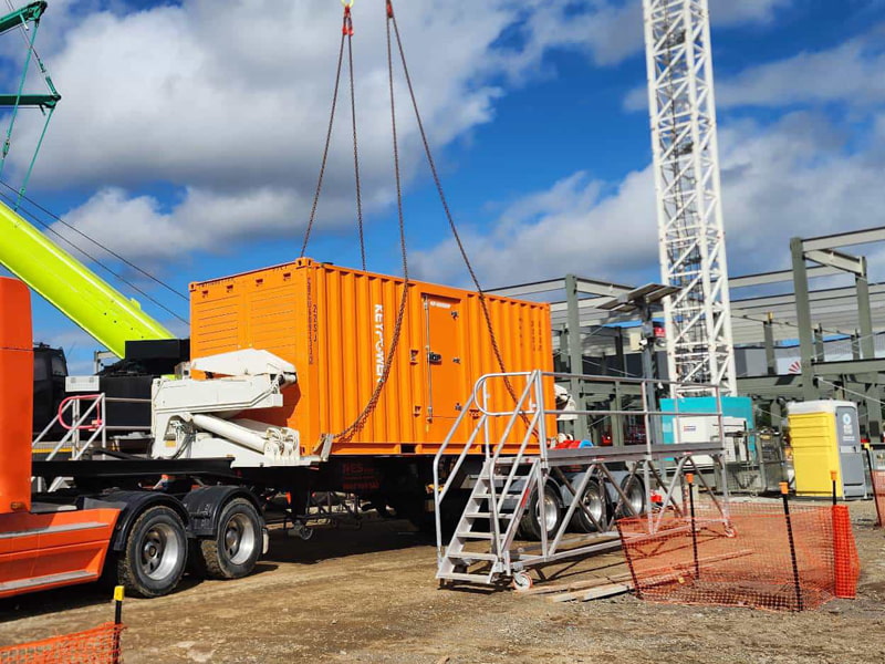 Generador Scania de 500kVA en Nueva Zelanda